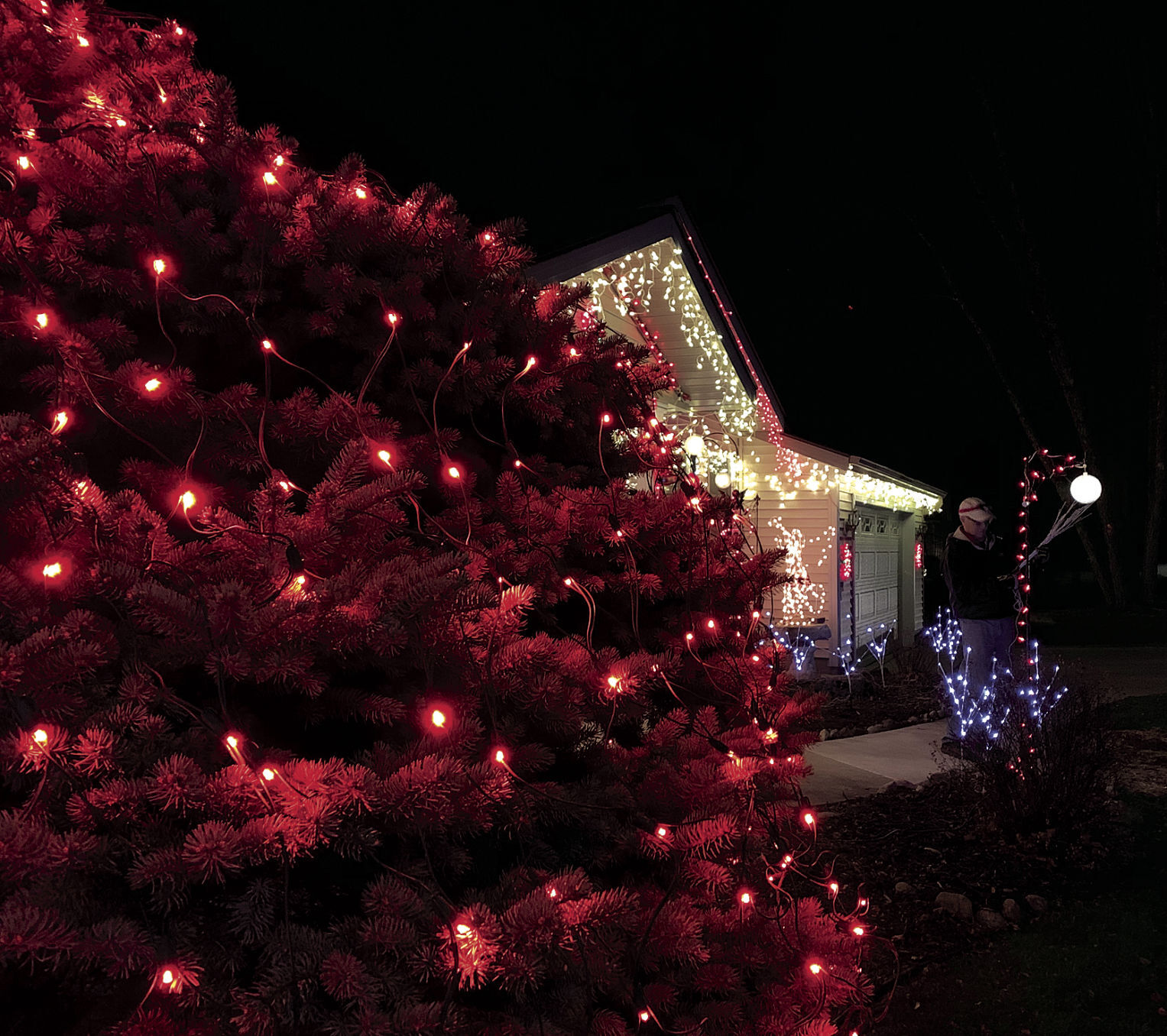 Lights everywhere